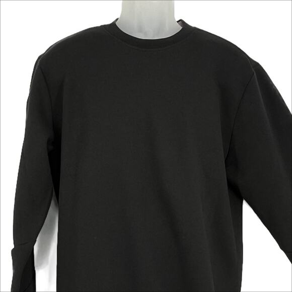 Adidas Crew Neck Multi Sport Sweatshirt in Black/White Size Medium - Picture 2 of 9
